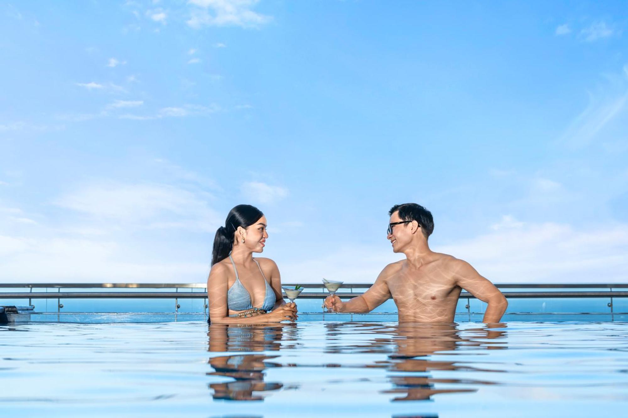 Bluesun Danang Beach Hotel Exterior foto